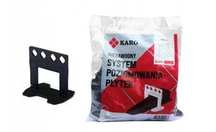 Система выравнивания плитки (СВП) KARO, 1.5мм 100шт. цена и информация | Механические инструменты | pigu.lt