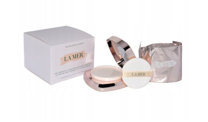 Makiažo pagrindas La Mer The Luminous Lifting Cushion Foundation SPF20, Beige Nude 43, 24 g kaina ir informacija | Makiažo pagrindai, pudros | pigu.lt