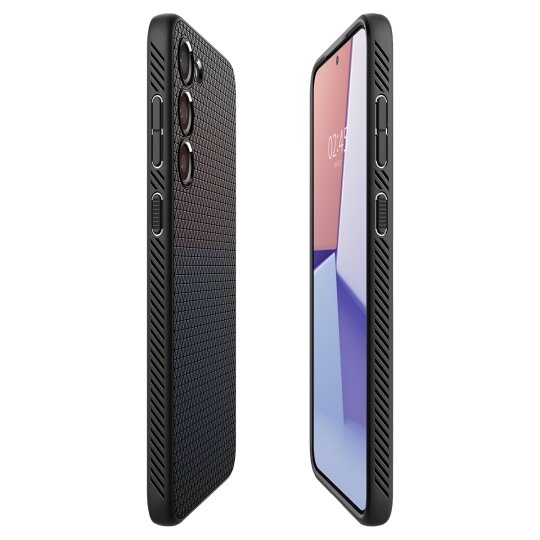 Spigen Liquid Air ACS05666 skirtas Samsung Galaxy S23 Plus, juodas kaina ir informacija | Telefono dėklai | pigu.lt