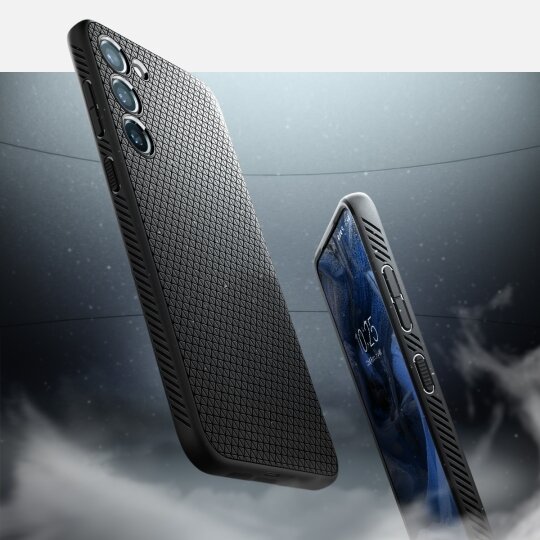 Spigen Liquid Air ACS05666 skirtas Samsung Galaxy S23 Plus, juodas цена и информация | Telefono dėklai | pigu.lt