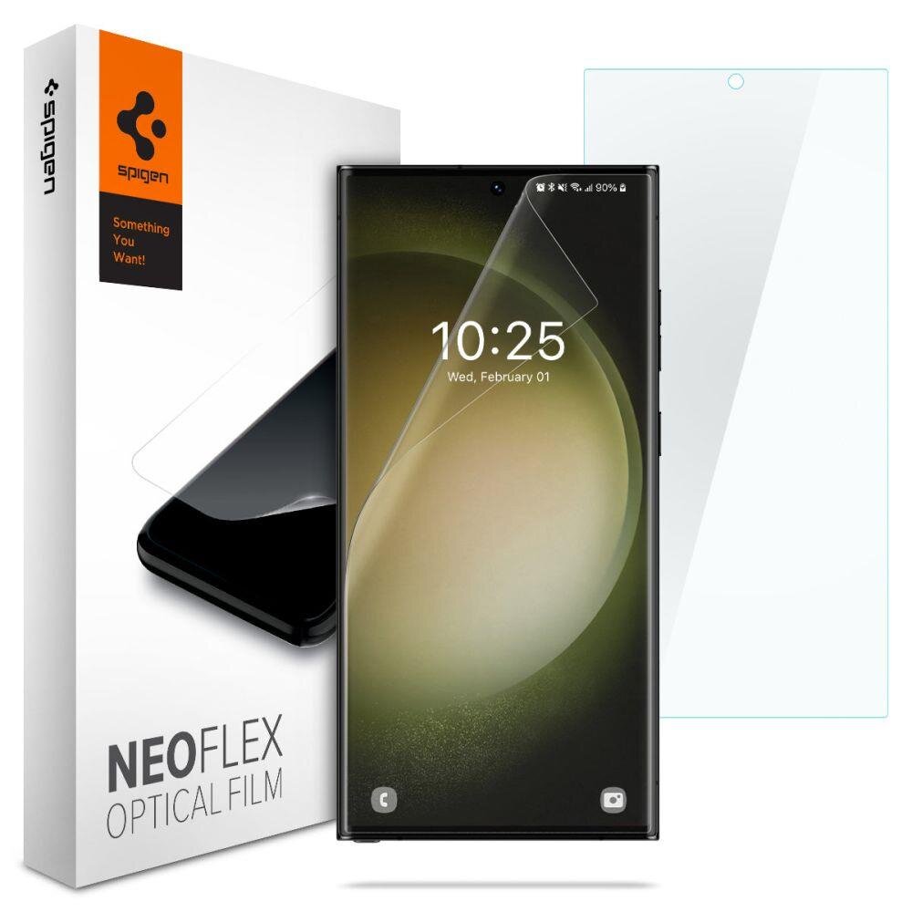 Защитная пленка Spigen Neo Flex (2 pack) для Samsung Galaxy S23 Ultra цена  | pigu.lt