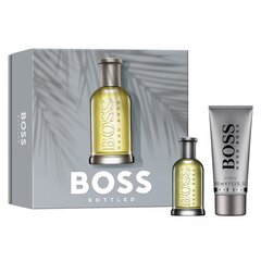 Dovanų rinkinys Hugo Boss Boss Bottled vyrams: tualetinis vanduo EDT, 50 ml + kūno losjonas, 100 ml kaina ir informacija | Kvepalai vyrams | pigu.lt