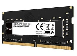 Lexar, 8GB, DDR4, 3200MHz, LD4AS008G-B3200GSST kaina ir informacija | Lexar Kompiuterinė technika | pigu.lt