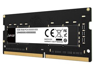 Оперативная память Lexar, 32ГБ, DDR4, 3200МГц, LD4AS032G-B3200GSST цена и информация | Оперативная память (RAM) | pigu.lt