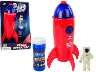 Muilo burbulų gaminimo aparatas Lean Toys raketa, raudona kaina ir informacija | Vandens, smėlio ir paplūdimio žaislai | pigu.lt