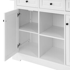 Кухонный шкаф SoBuy FKW101-WN, белый цвет цена и информация | Кухонные шкафчики | pigu.lt