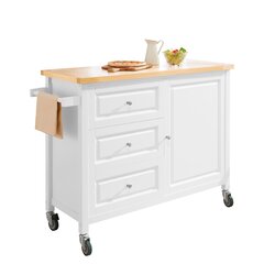 Кухонный шкаф SoBuy FKW106-WN, белый цвет цена и информация | Кухонные шкафчики | pigu.lt