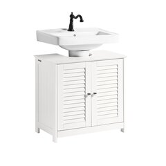 Шкаф для ванной SoBuy FRG237-II-W, белый цвет цена и информация | Шкафчики для ванной | pigu.lt