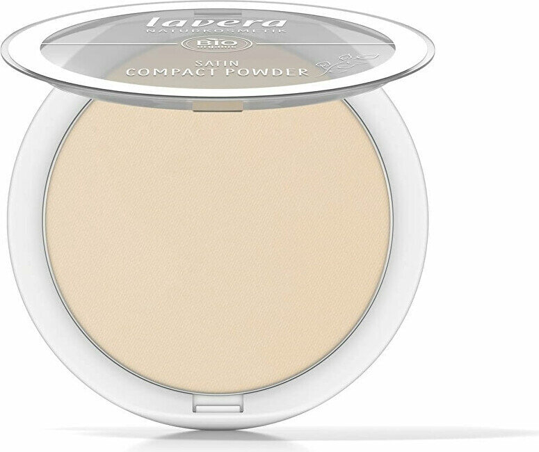 Kompaktinė pudra Lavera Satin Compact Powder Light 01, 9,5 g цена и информация | Makiažo pagrindai, pudros | pigu.lt