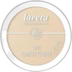 Kompaktinė pudra Lavera Satin Compact Powder Light 01, 9,5 g kaina ir informacija | Makiažo pagrindai, pudros | pigu.lt