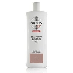 Atkuriamasis balzamas Nioxin System 3 ploniems plaukams, 1000 ml цена и информация | Бальзамы, кондиционеры | pigu.lt