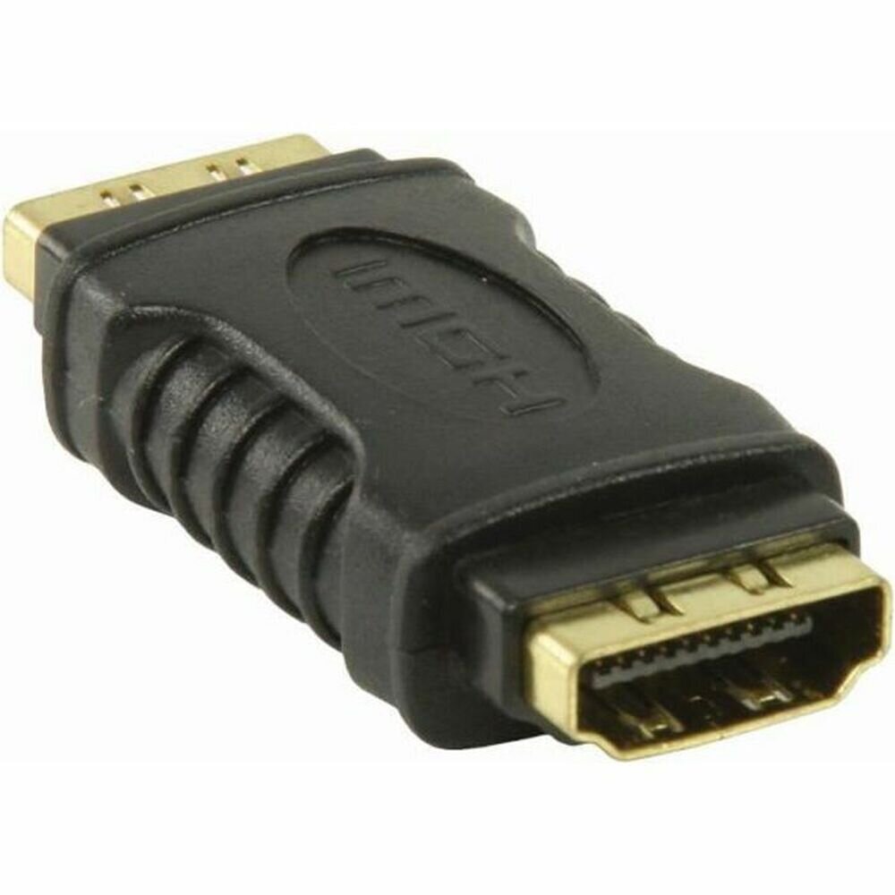 Nedis HDMI adapteris CVGP34900BK, juods kaina ir informacija | Adapteriai, USB šakotuvai | pigu.lt