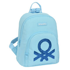 Повседневный рюкзак Benetton Sequins, светло-синий цена и информация | Рюкзаки и сумки | pigu.lt
