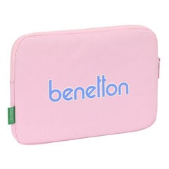 Чехол для ноутбука Benetton Pink Розовый (31 x 23 x 2 cm) цена и информация | Чехлы для планшетов и электронных книг | pigu.lt