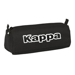 Школьный пенал Kappa Black, чёрный цена и информация | Пеналы | pigu.lt
