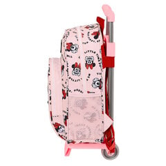 Школьный рюкзак с колесиками Minnie Mouse Me time, розовый, 28 x 34 x 10 см цена и информация | Школьные рюкзаки, спортивные сумки | pigu.lt
