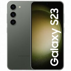 Samsung Galaxy S23 5G 8/128GB GREEN SM-S911BZGDEUB цена и информация | Мобильные телефоны | pigu.lt