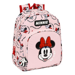 Kuprinė Minnie Mouse Me Time, rožinė, 28 x 34 x 10 cm kaina ir informacija | Kuprinės mokyklai, sportiniai maišeliai | pigu.lt
