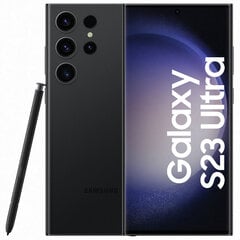 Samsung Galaxy S23 Ultra 5G 8/256GB BLACK SM-S918BZKDEUB Native цена и информация | Мобильные телефоны | pigu.lt