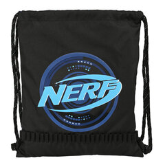 Kuprinė su virvutėmis Nerf Boost, juoda kaina ir informacija | Kuprinės mokyklai, sportiniai maišeliai | pigu.lt