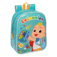 Kuprinė CoComelon Back to class, mėlyna, 22 x 27 x 10 cm kaina ir informacija | Kuprinės mokyklai, sportiniai maišeliai | pigu.lt