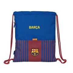 Сумка-рюкзак на веревках F.C. Barcelona, тёмно-бордовая / тёмно-синяя цена и информация | Школьные рюкзаки, спортивные сумки | pigu.lt