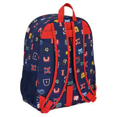 Школьный рюкзак Mickey Mouse Clubhouse Only one, тёмно синий, 33 x 42 x 14 см цена и информация | Школьные рюкзаки, спортивные сумки | pigu.lt