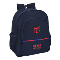 Mokyklinis krepšys F.C. Barcelona mėlyna (32 x 38 x 12 cm) kaina ir informacija | Kuprinės mokyklai, sportiniai maišeliai | pigu.lt