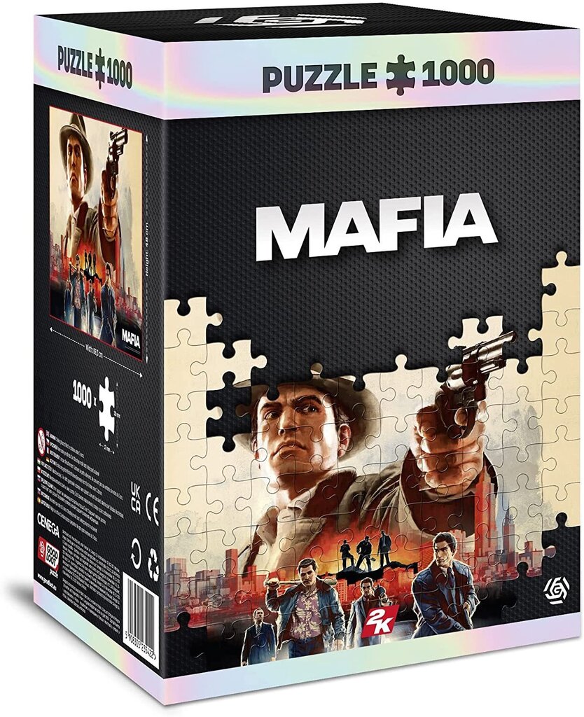 Dėlionė Mafia (Vito Scaletta) 1000 d. kaina ir informacija | Dėlionės (puzzle) | pigu.lt