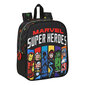 Kuprinė The Avengers Super heroes, juoda, 22 x 27 x 10 cm kaina ir informacija | Kuprinės mokyklai, sportiniai maišeliai | pigu.lt