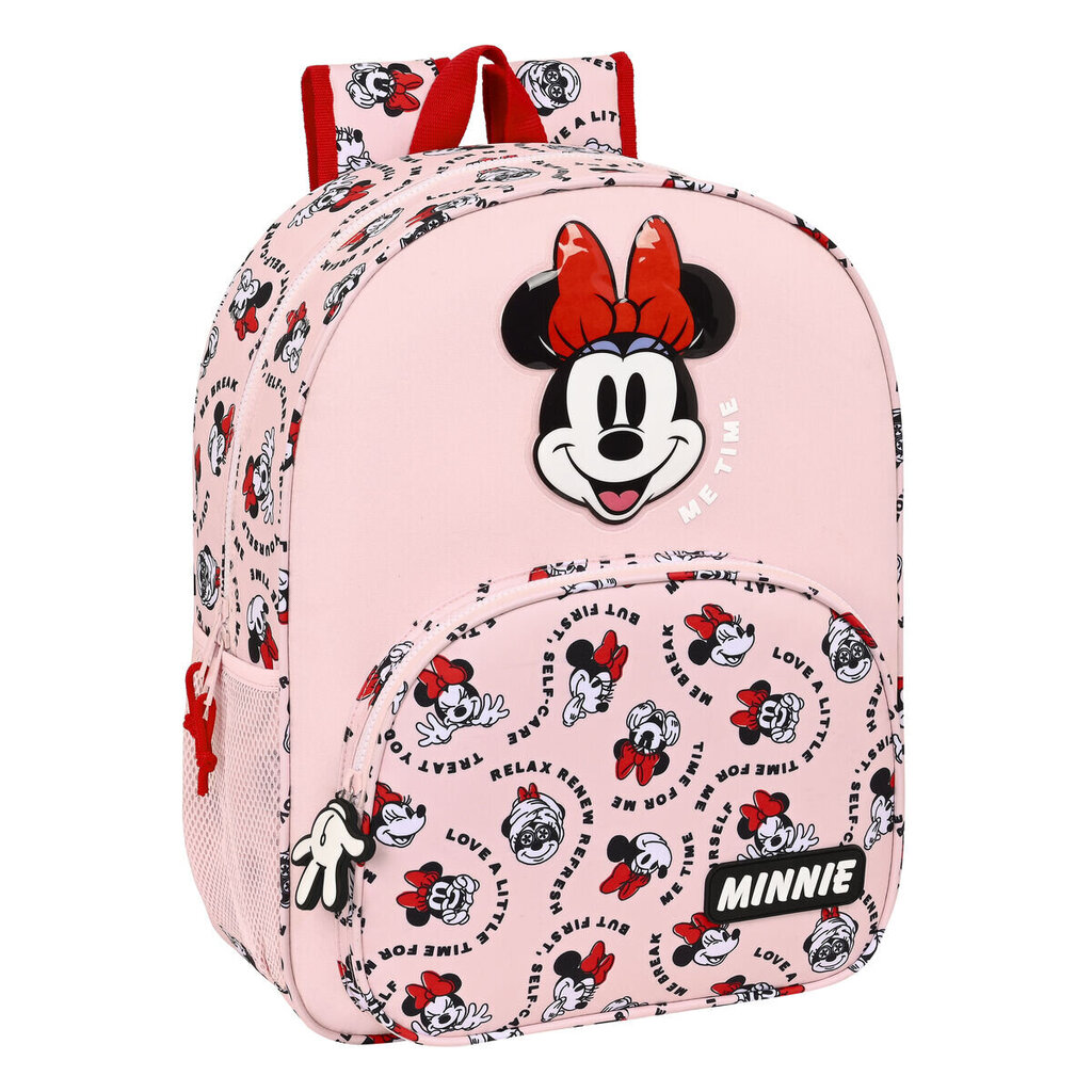 Mokyklinė kuprinė Minnie Mouse Me time Rožinė kaina ir informacija | Kuprinės mokyklai, sportiniai maišeliai | pigu.lt