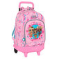 Mokyklinė kuprinė su ratukais LOL Surprise! Glow girl Rožinė (33 x 45 x 22 cm) kaina ir informacija | Kuprinės mokyklai, sportiniai maišeliai | pigu.lt