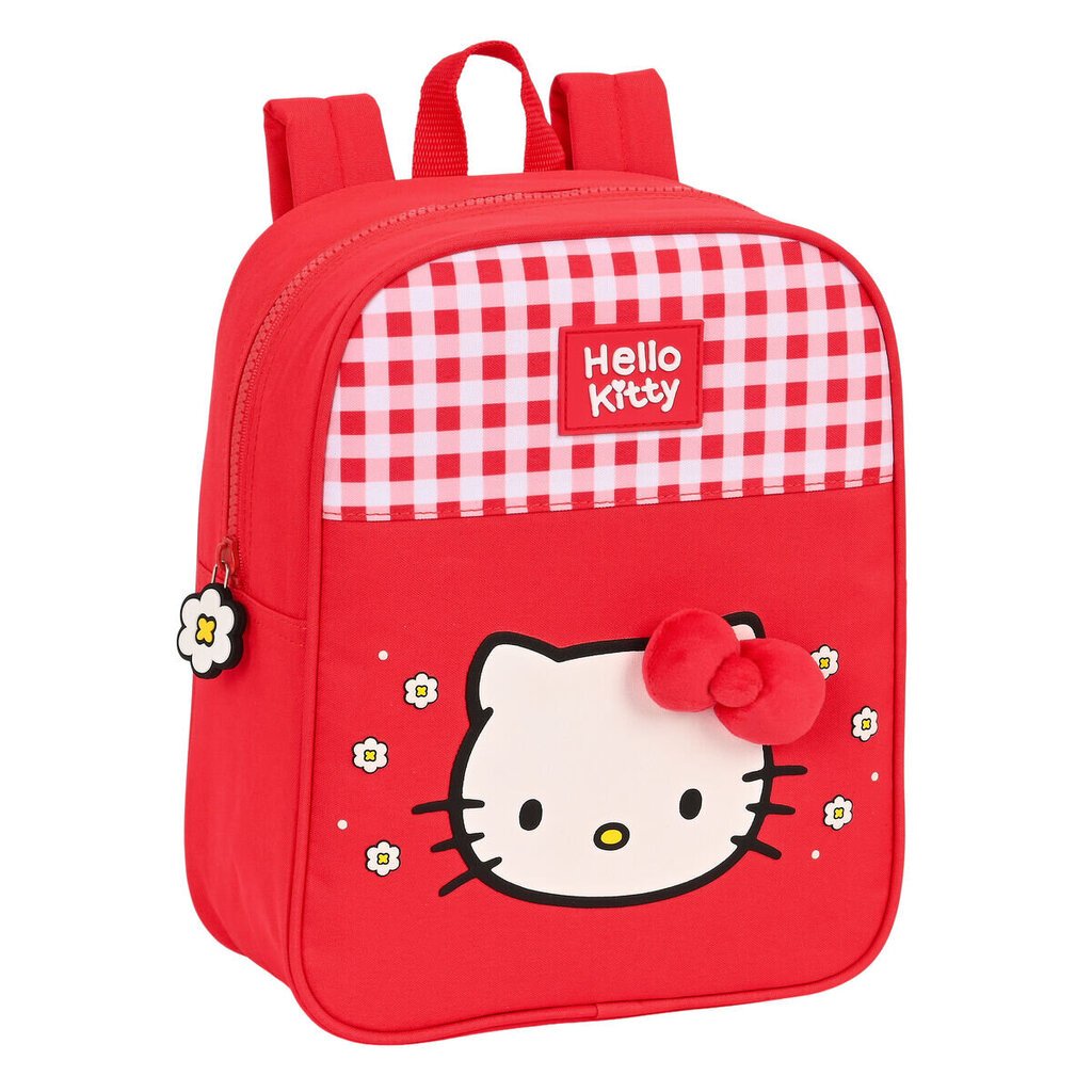 Kuprinė Hello Kitty Spring, raudona, 22 x 27 x 10 cm цена и информация | Kuprinės mokyklai, sportiniai maišeliai | pigu.lt