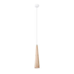 Pendant lamp SULA 3P natural wood PEACH PUFF SL.1101 цена и информация | Люстры | pigu.lt