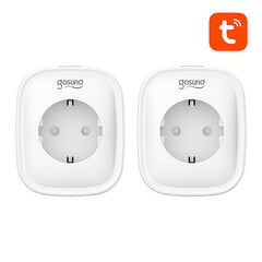 Smart socket WiFi Gosund SP1 (2-pack), Tuya цена и информация | Выключатели, розетки | pigu.lt