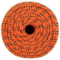 Valties virvė vidaXL, orandžinė, 6mm, 250m kaina ir informacija | Priedai valtims ir baidarėms | pigu.lt