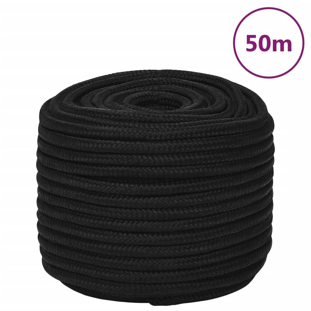 Darbo virvė, 12mm, juoda, 50m цена и информация | Sodo įrankiai | pigu.lt
