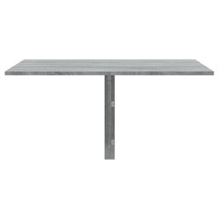 Sulankstomas sieninis staliukas vidaXL, pilkas kaina ir informacija | Lauko stalai, staliukai | pigu.lt
