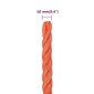 Oranžinė darbo virvė, 10mm, 25m цена и информация | Sodo įrankiai | pigu.lt