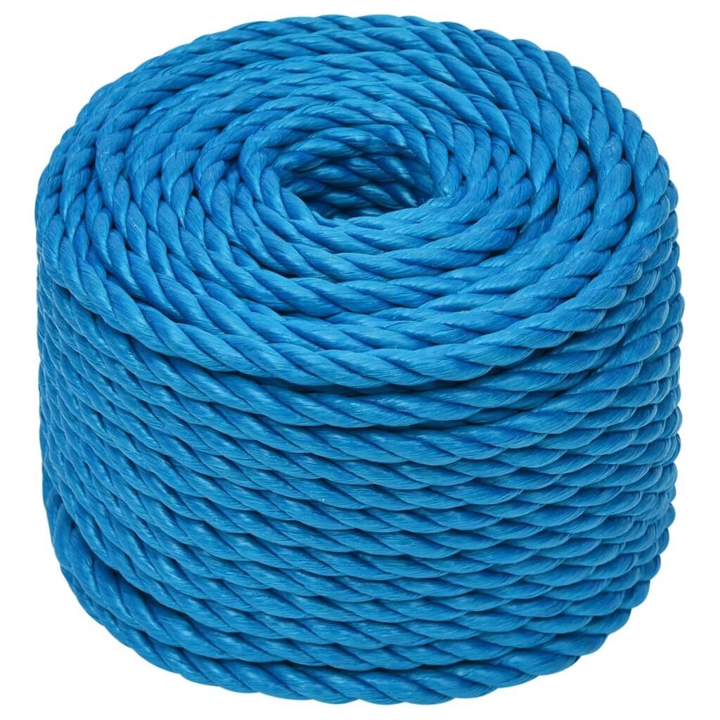 Mėlyna darbo virvė, 12mm, 50m цена и информация | Sodo įrankiai | pigu.lt
