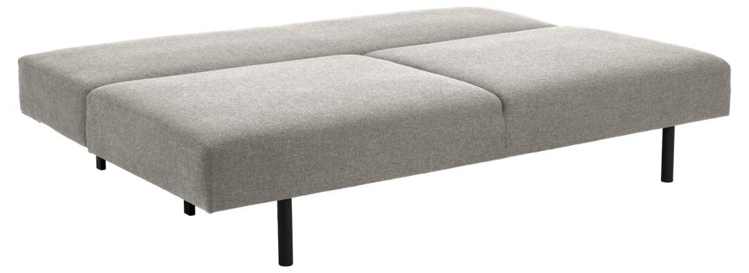 Sofa-lova Bendt Lisbet, 139x200 cm, pilka kaina ir informacija | Sofos | pigu.lt
