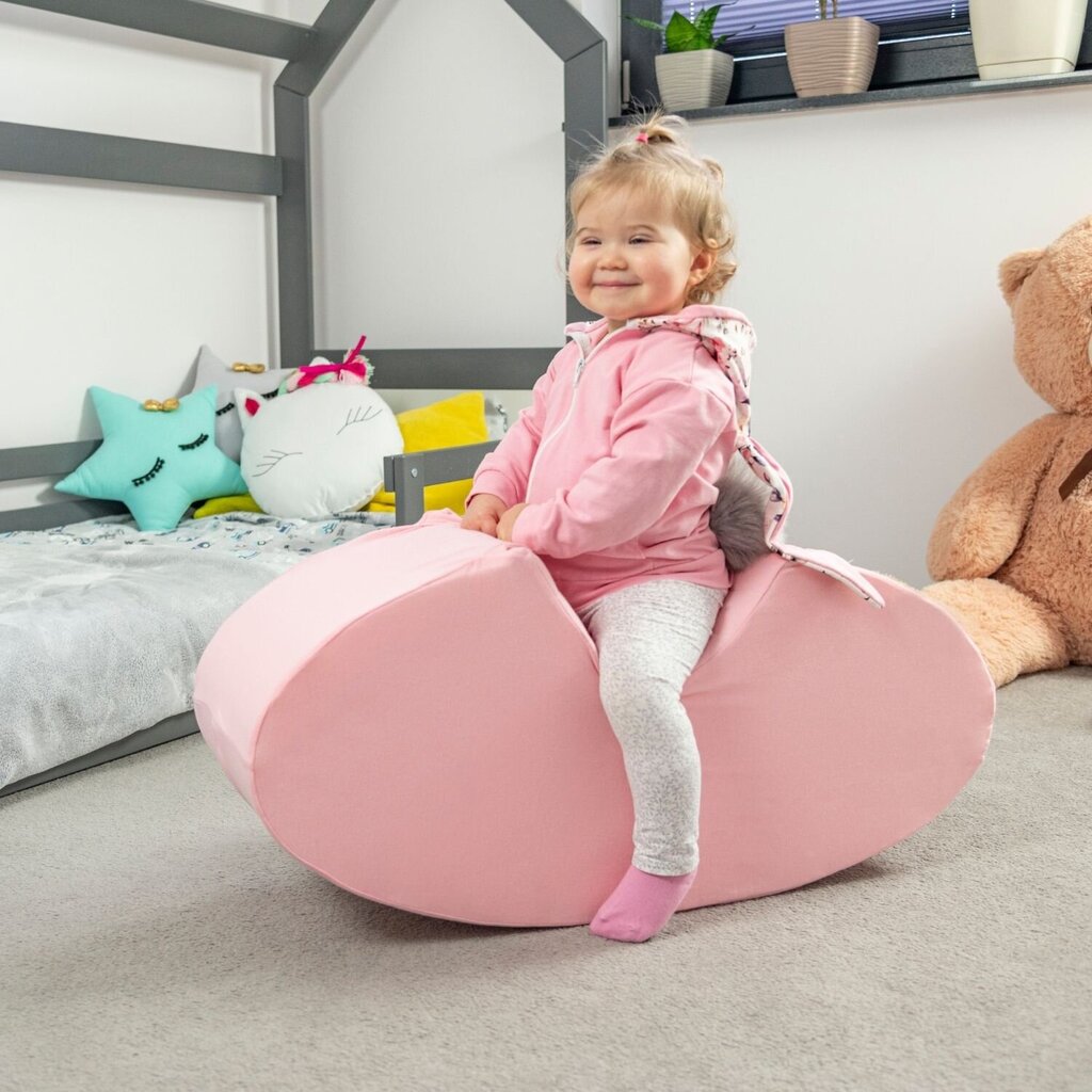 Putų sūpynės KiddyMoon, rožinės kaina ir informacija | Žaislai kūdikiams | pigu.lt