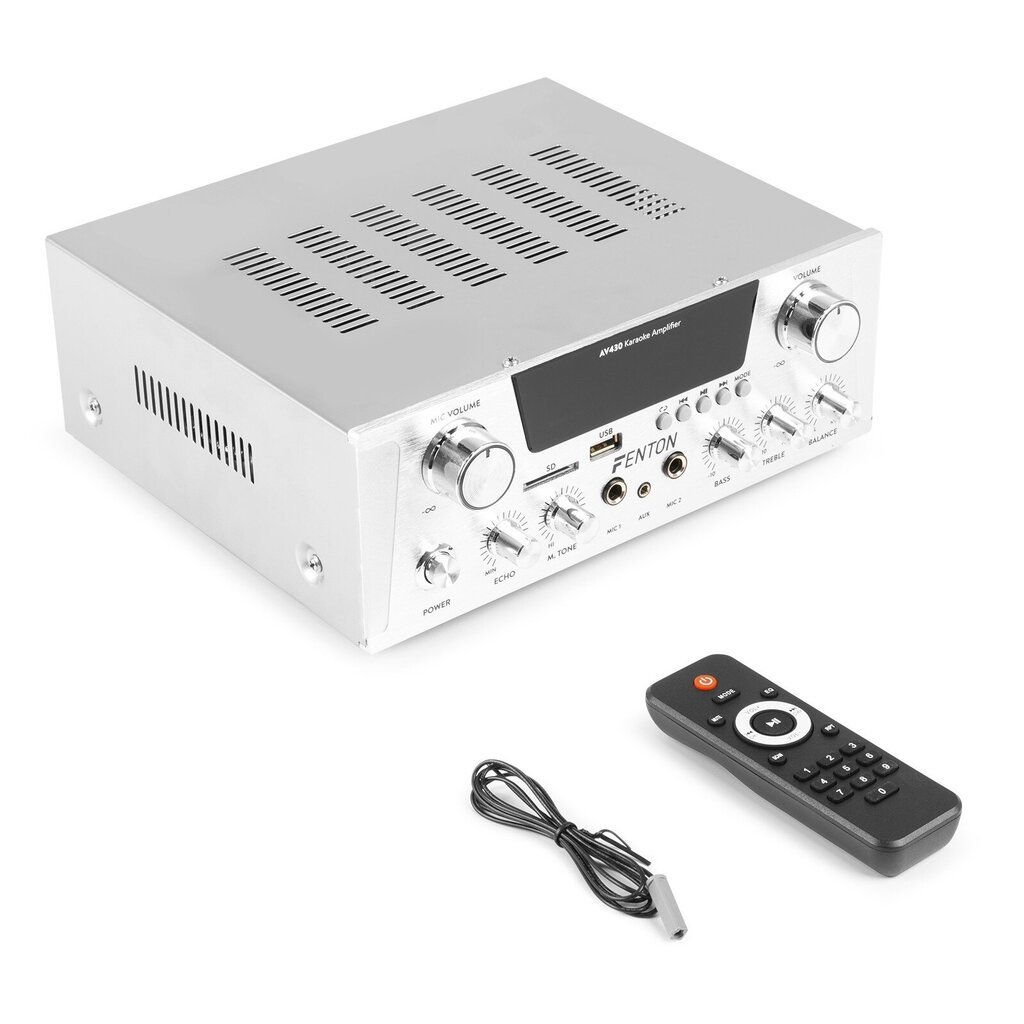 Fenton AV430A, sidabrinis kaina ir informacija | Namų garso kolonėlės ir Soundbar sistemos | pigu.lt
