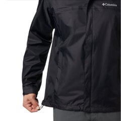 Columbia Watertight II Rain Jacket, men's jackets , черный цена и информация | Мужские куртки | pigu.lt