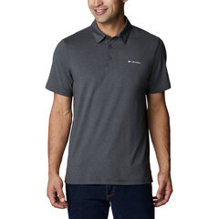 Columbia Tech Trail Polo Shirt, men's polo shirts , серый цена и информация | Мужские футболки | pigu.lt