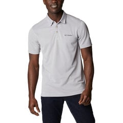 Columbia Nelson Point Polo, men's polo shirts , серый цена и информация | Мужские футболки | pigu.lt