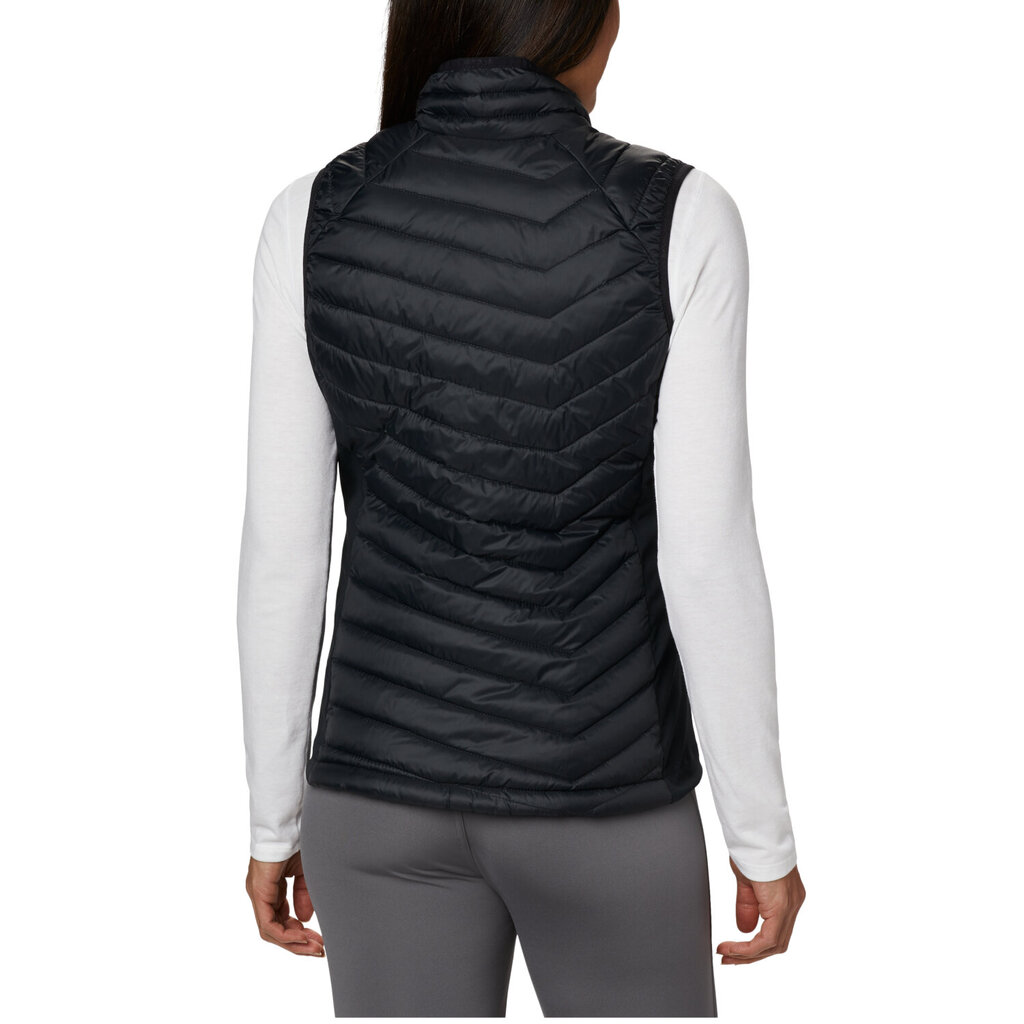 Liemenė moterims Columbia Powder Pass Vest, juoda цена и информация | Liemenės moterims | pigu.lt