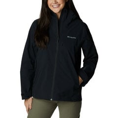 Striukė moterims Columbia Ampli-Dry Waterproof Shell Jacket, juoda kaina ir informacija | Striukės moterims | pigu.lt