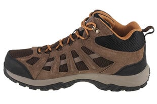 Columbia Redmond III Mid WP, Мужская треккинговая обувь, коричневый цена и информация | Мужские кроссовки | pigu.lt