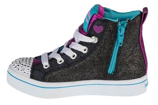 Sportiniai batai mergaitėms Skechers, pilki kaina ir informacija | Sportiniai batai vaikams | pigu.lt
